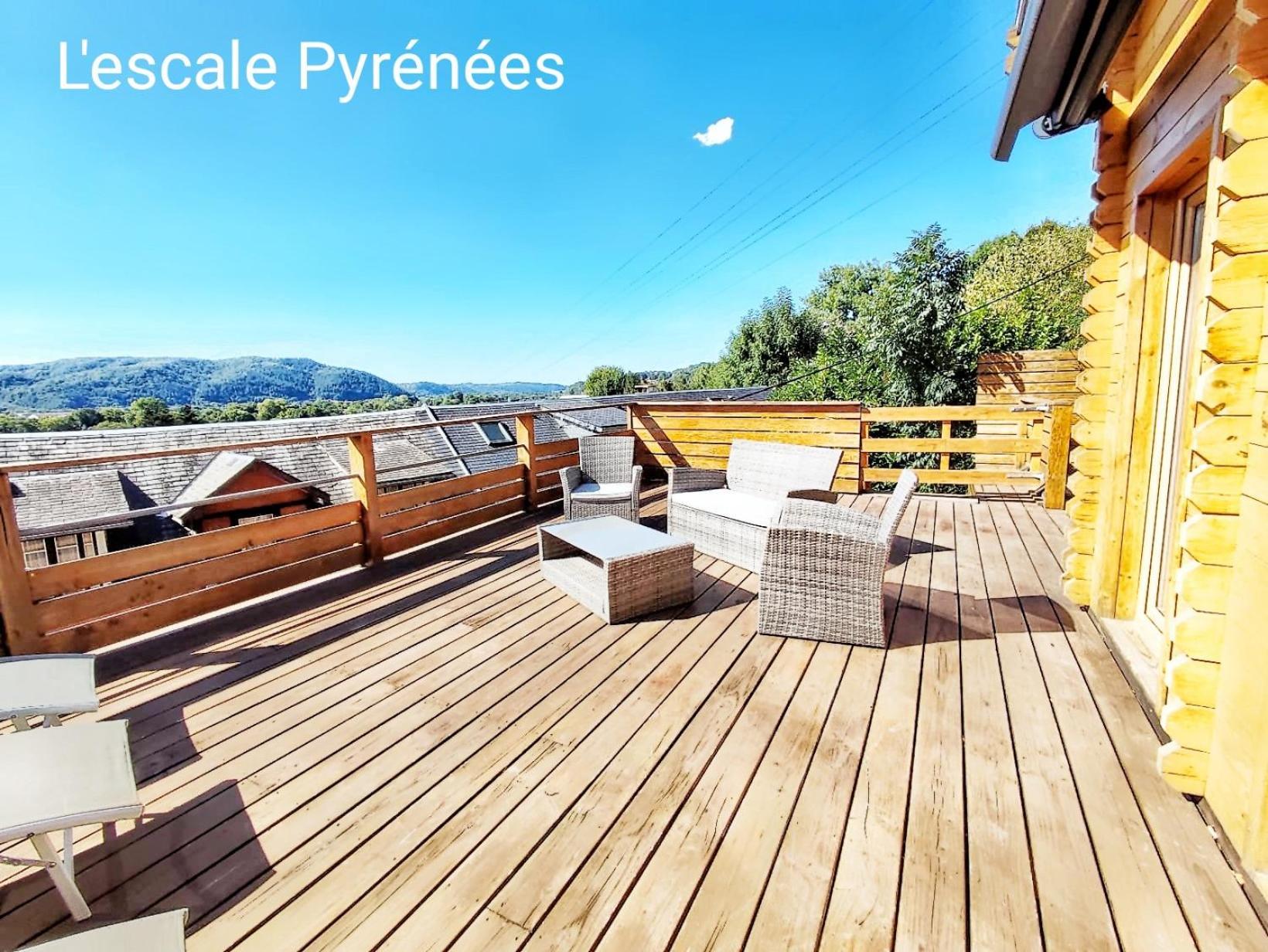 Le Chalet Jacuzzi Et Detente 4 Etoiles 巴涅尔德比戈尔 外观 照片